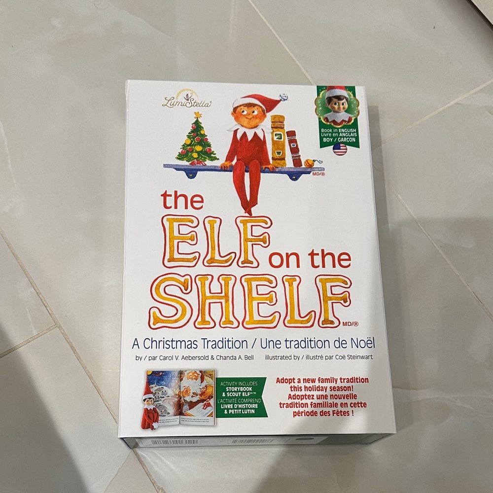 New elf on the shelf - boy
